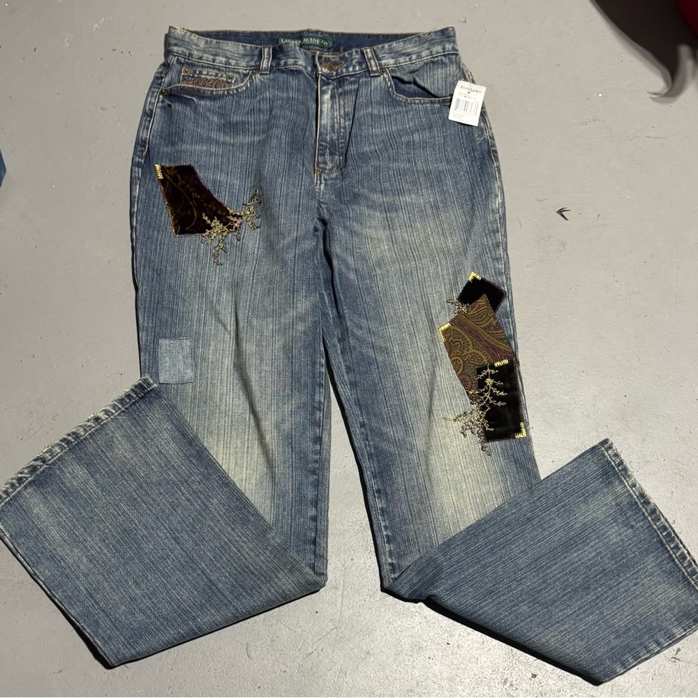 Effortless Blue Boot Cut Jeans